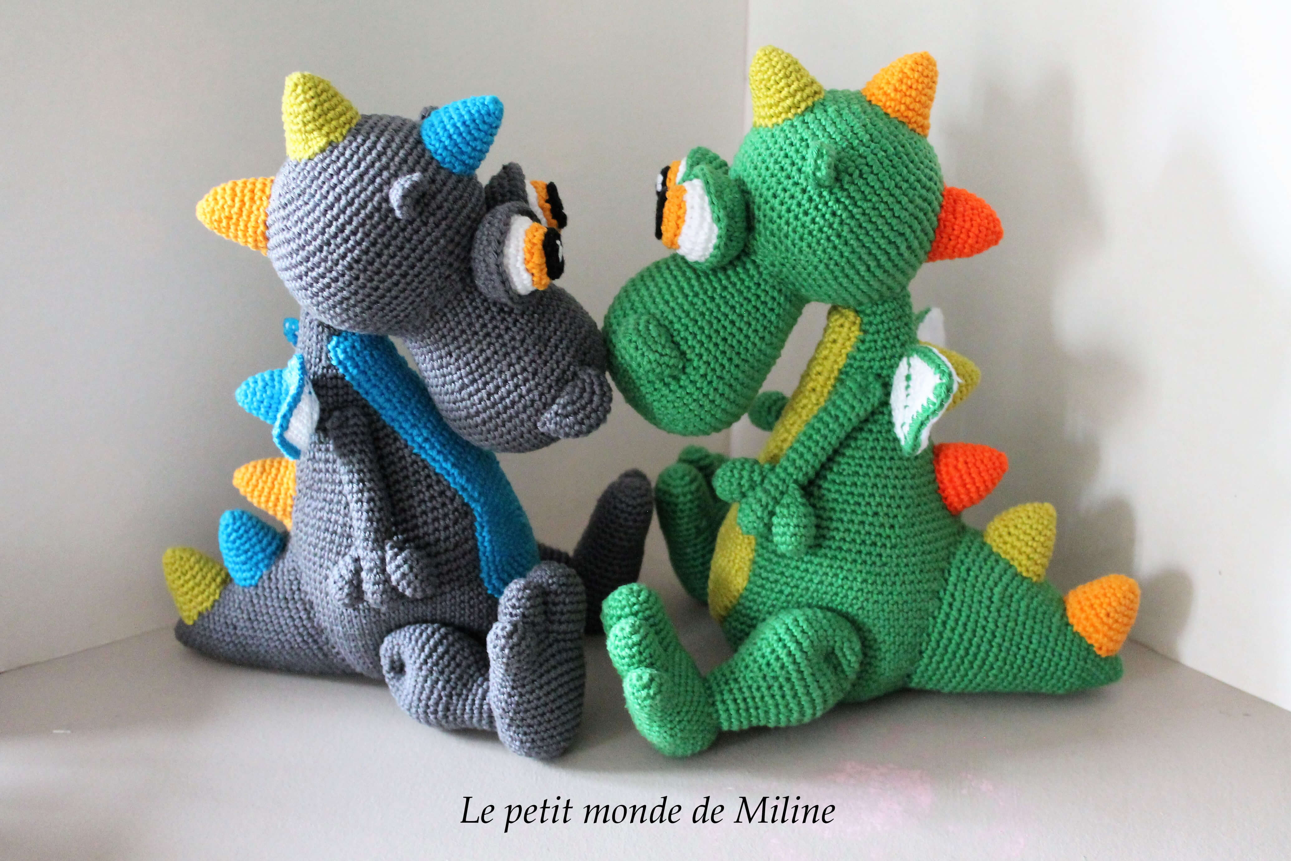 Bébé Dragon au crochet 2 FANTASY GURUMI