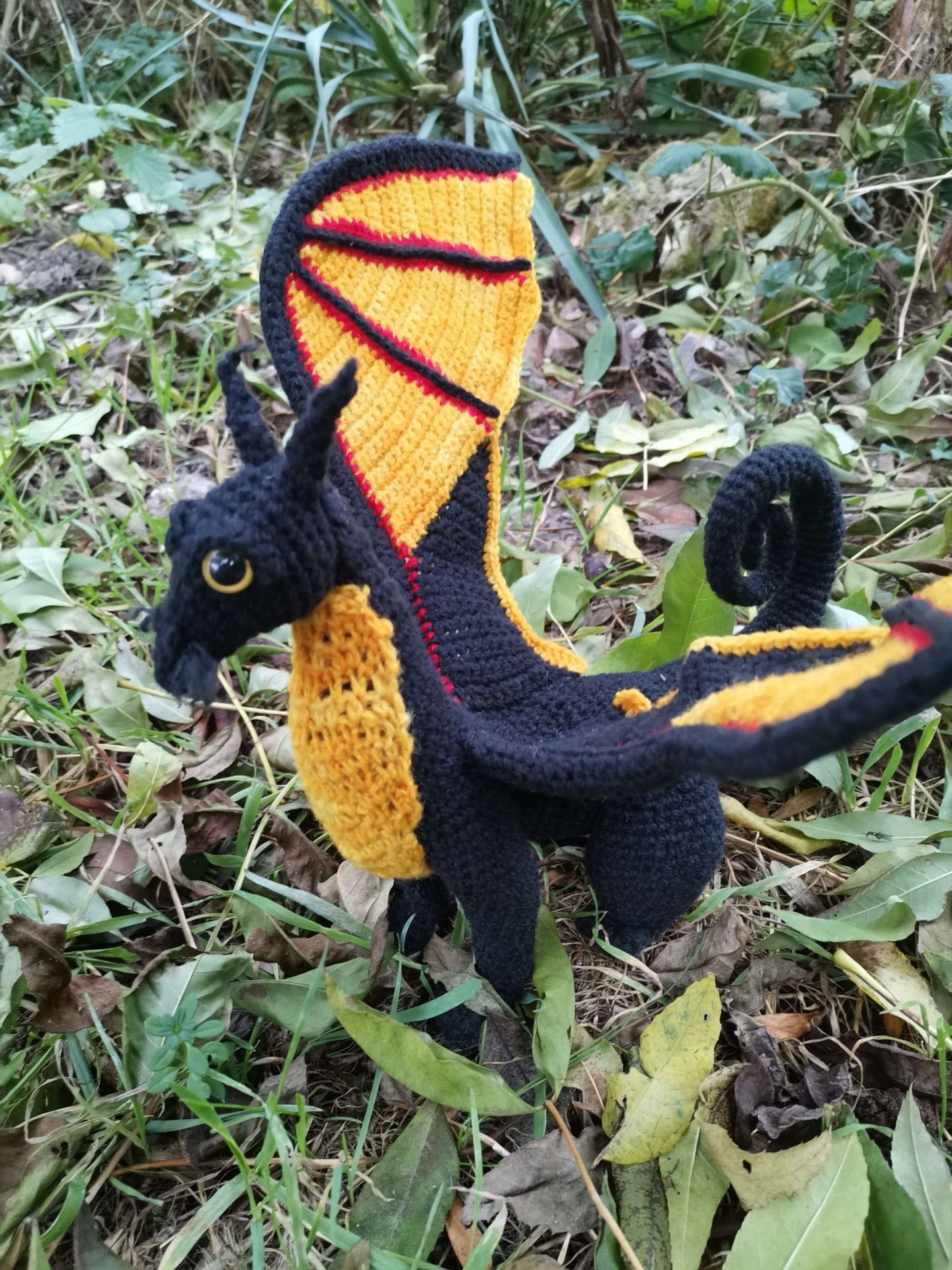 dragon crochet