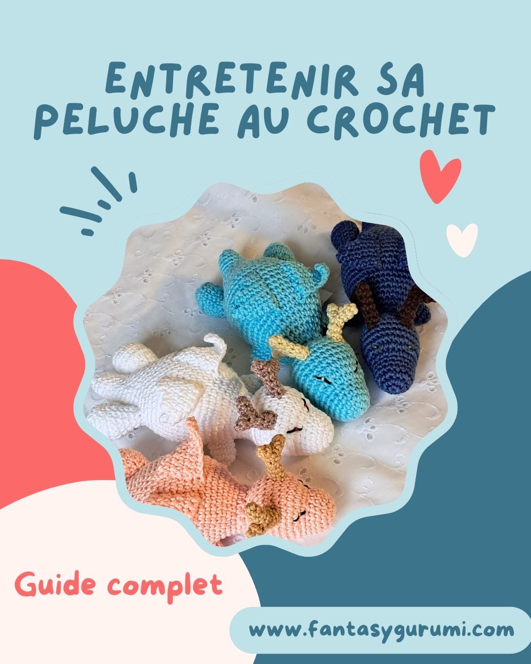 Laver peluche crochet
