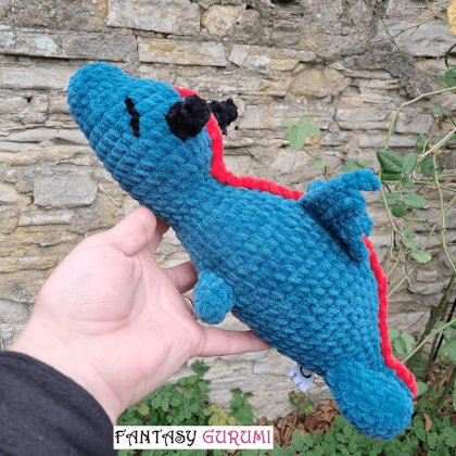 Doudou Peluche Dragon de Mons