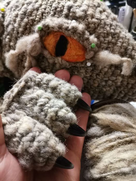 Dragon au crochet